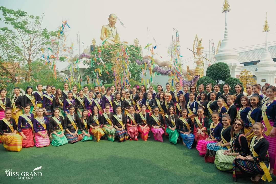 ผู้เข้าประกวด มิสแกรนด์ ไทยแลนด์ 2023 ในชุดล้านนา
